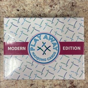 Modern Edition Play Away Mahjong Cards
